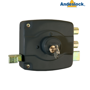 Cerradura Sobreponer de acceso Principal, reja o bodega para puertas de hasta 45 mm