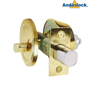 Cerrojo de Seguridad SEGURO/LLAVE BRONCE PULIDO Andeslock